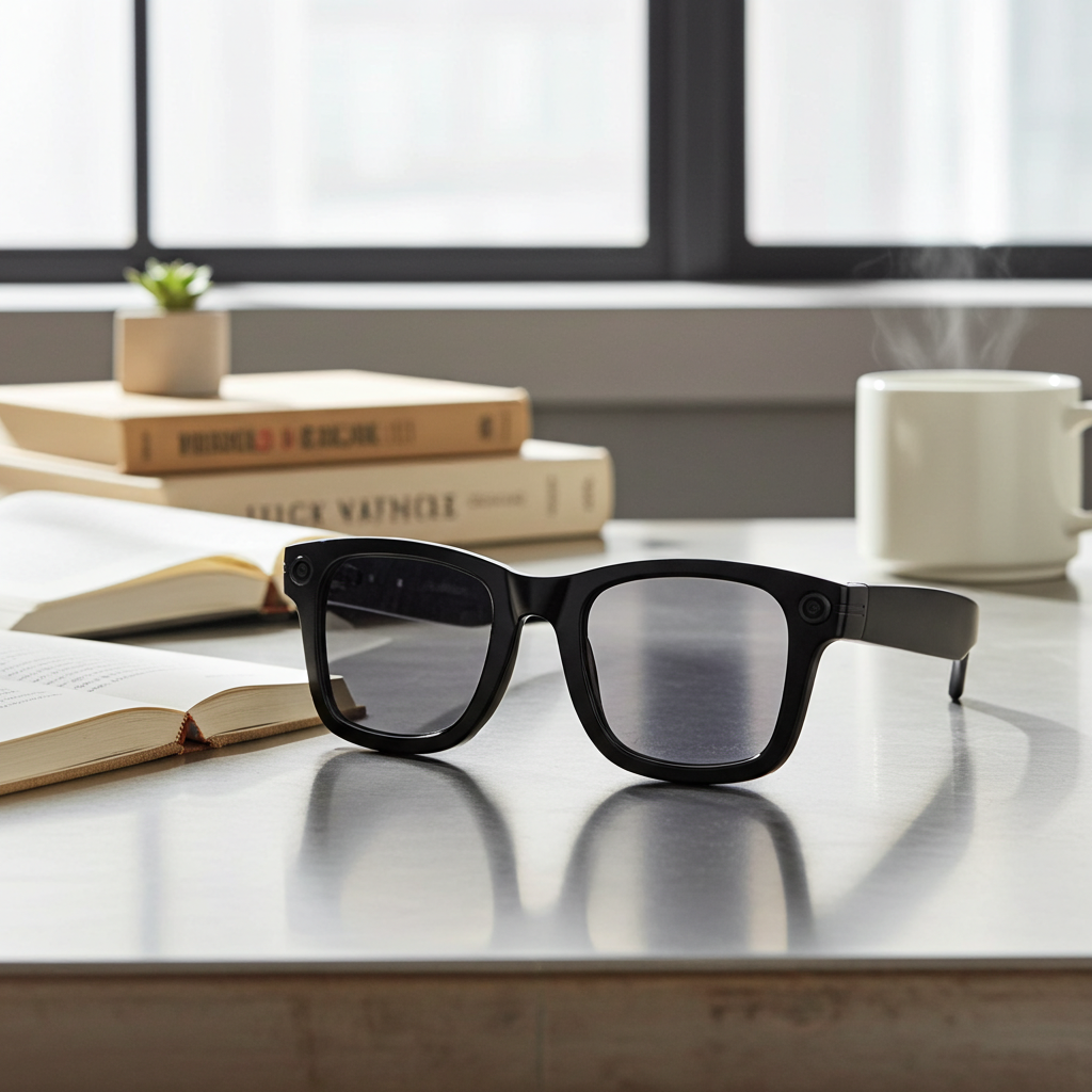 AI Smart Glasses — 8MP Camera, 100+ Language Translation, Bluetooth Calling