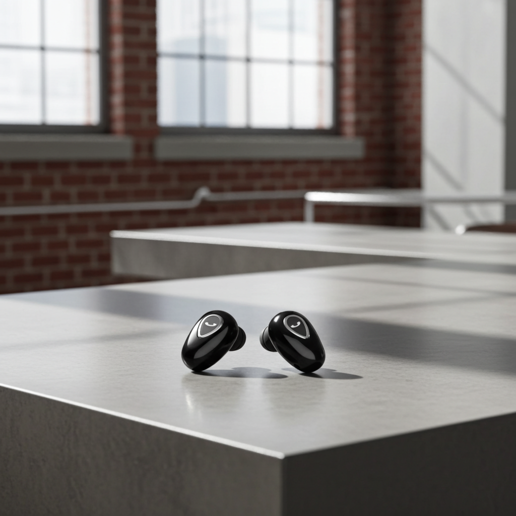 Mini Invisible Bluetooth Earphones with Mic