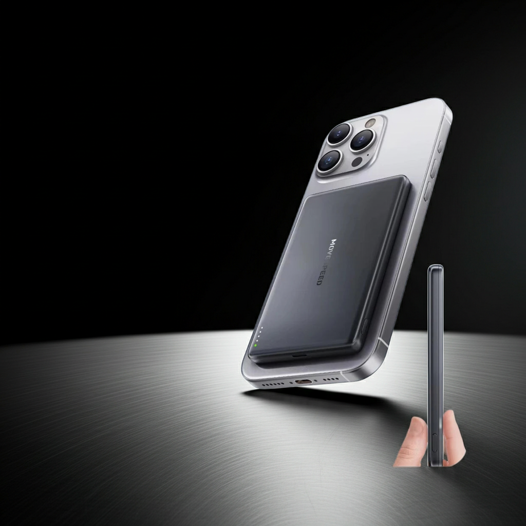 MOVESPEED 5000mAh Magnetic Wireless Power Bank