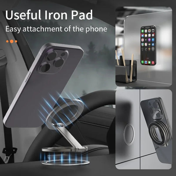 Magnetic Phone Stand for Active Lifestyles