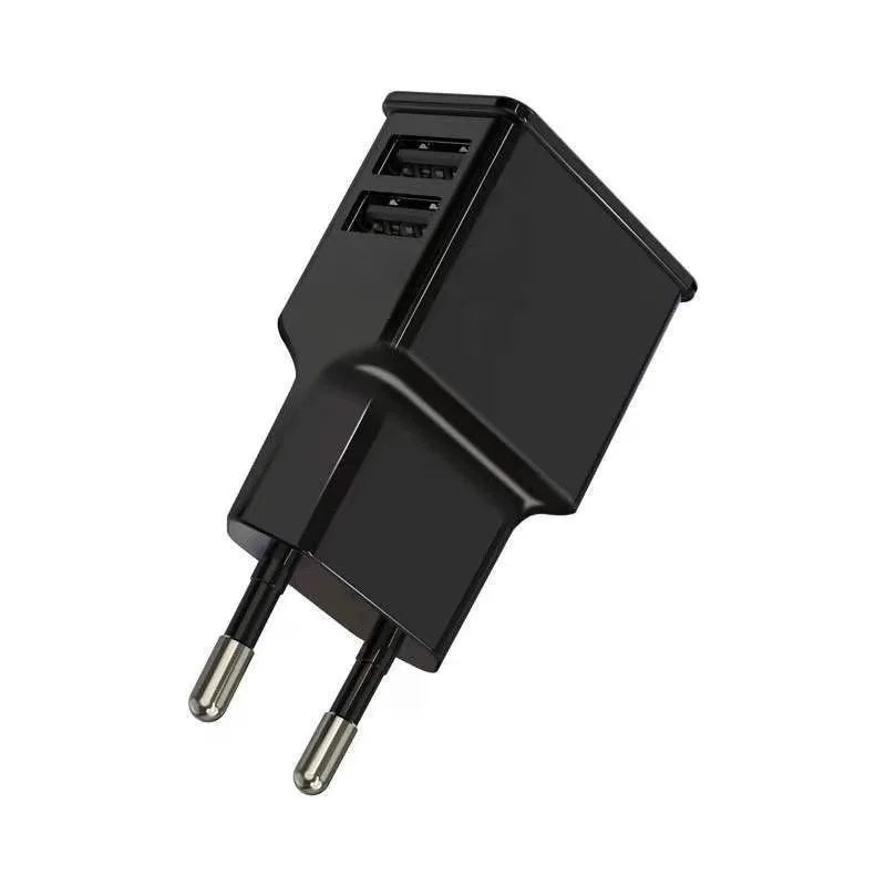 Universal 5V USB Power Adapter - AC to DC Charger, 1A/2A, EU/US Plug