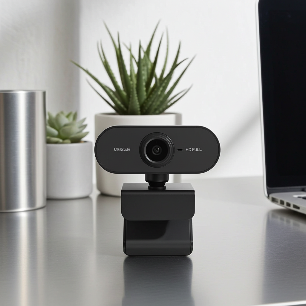 1080P HD Mini Webcam with Microphone