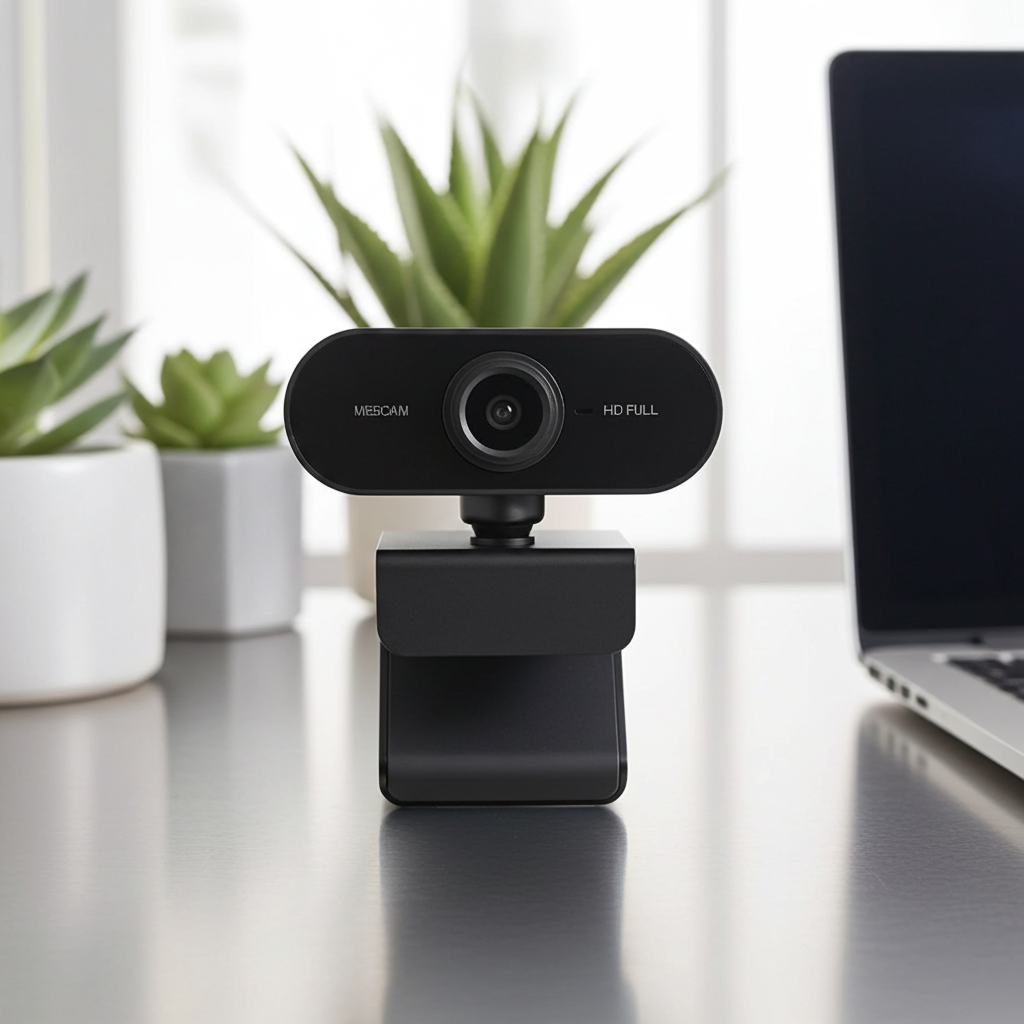 1080P HD Mini Webcam with Microphone