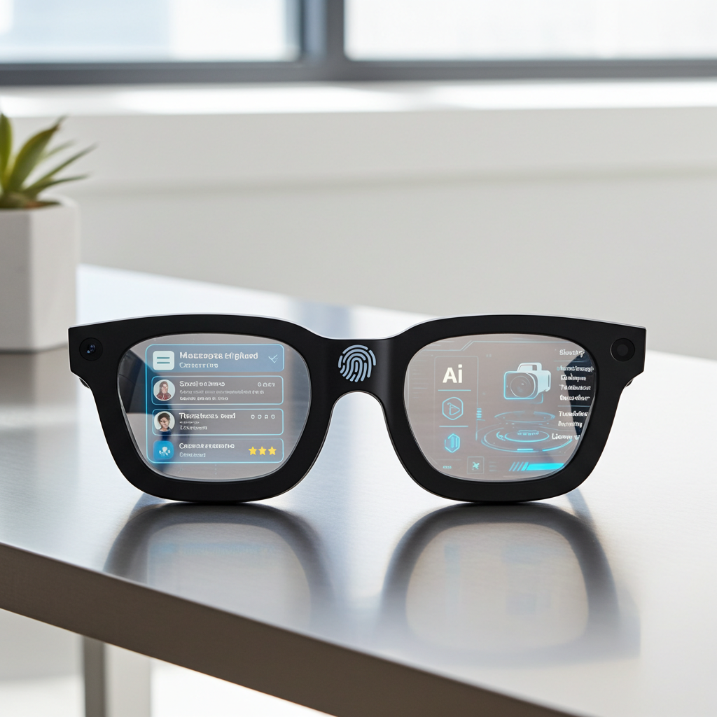 AI Smart Glasses — HD Photo & Video, 100+ Language Translation, Bluetooth