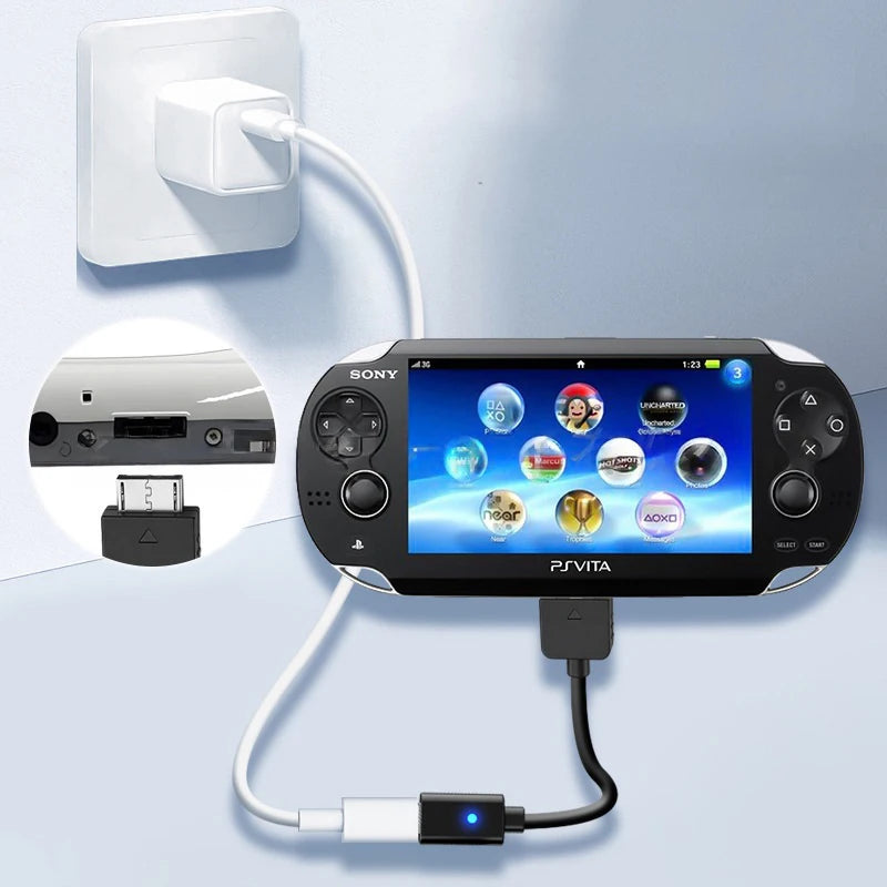 USB-C Charging Adapter Cable for PS Vita 1000