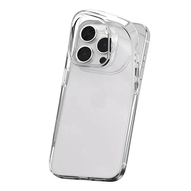 Clear Slim Silicone iPhone Case