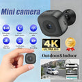 Mini 4K HD WiFi Security Camera with Remote Monitoring