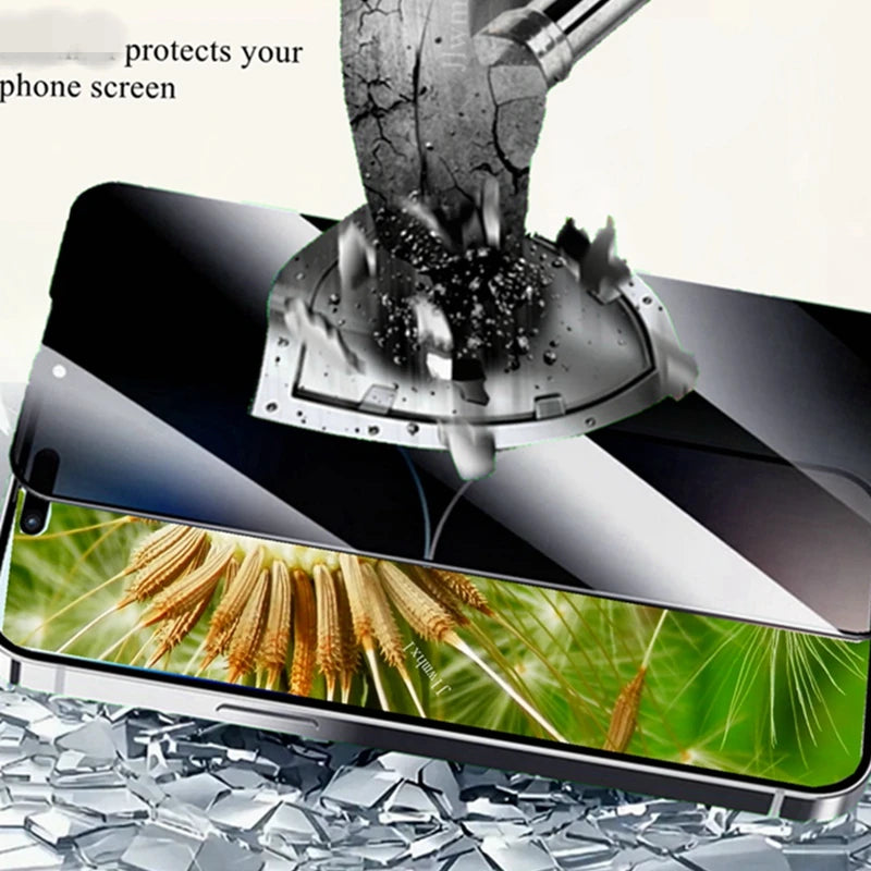 Anti-Peep Full Cover Privacy Screen Protector for iPhone