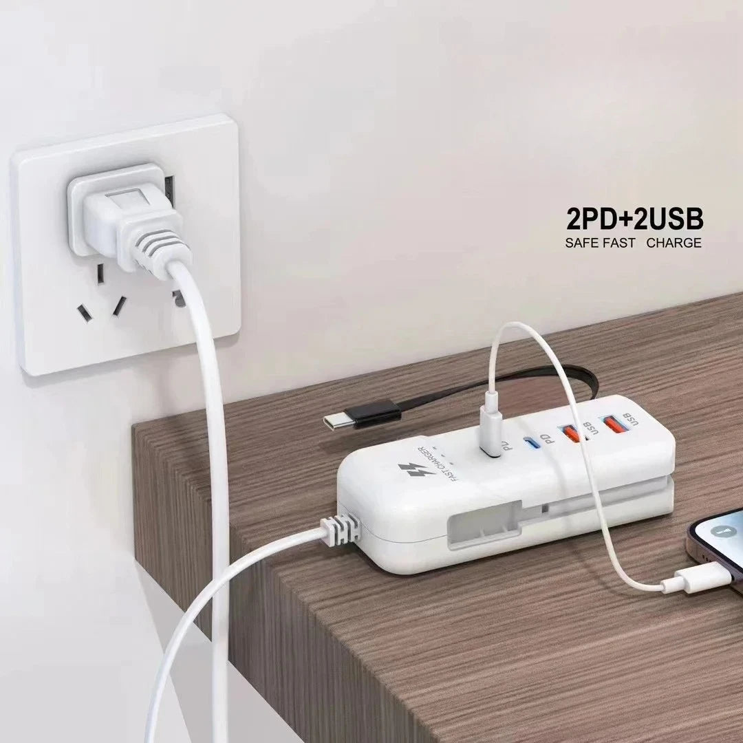 Multi-Port USB-C Fast Wall Charger