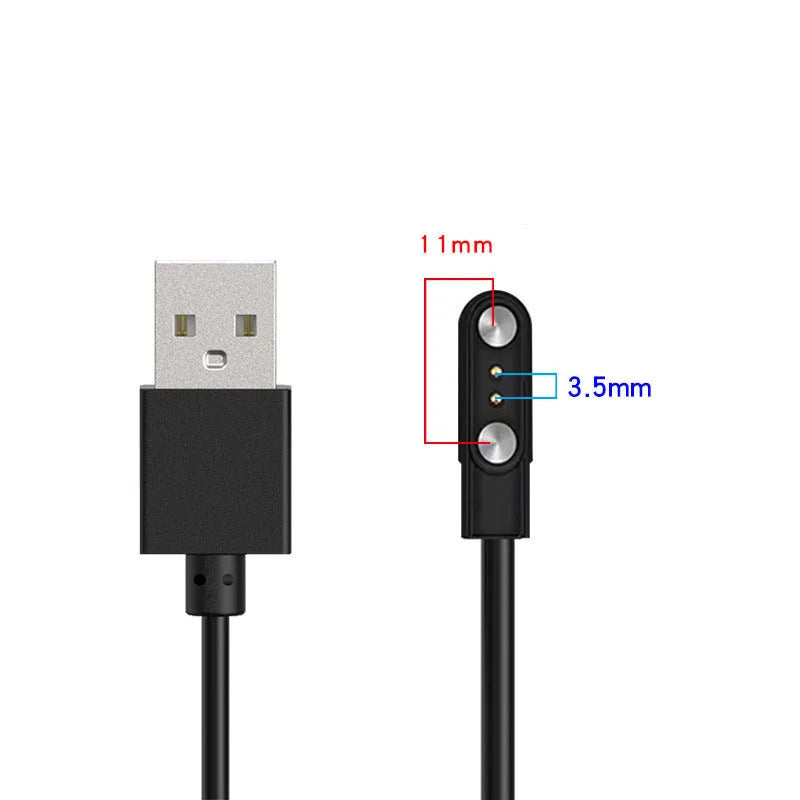 Universal Smartwatch Magnetic Charging Cable