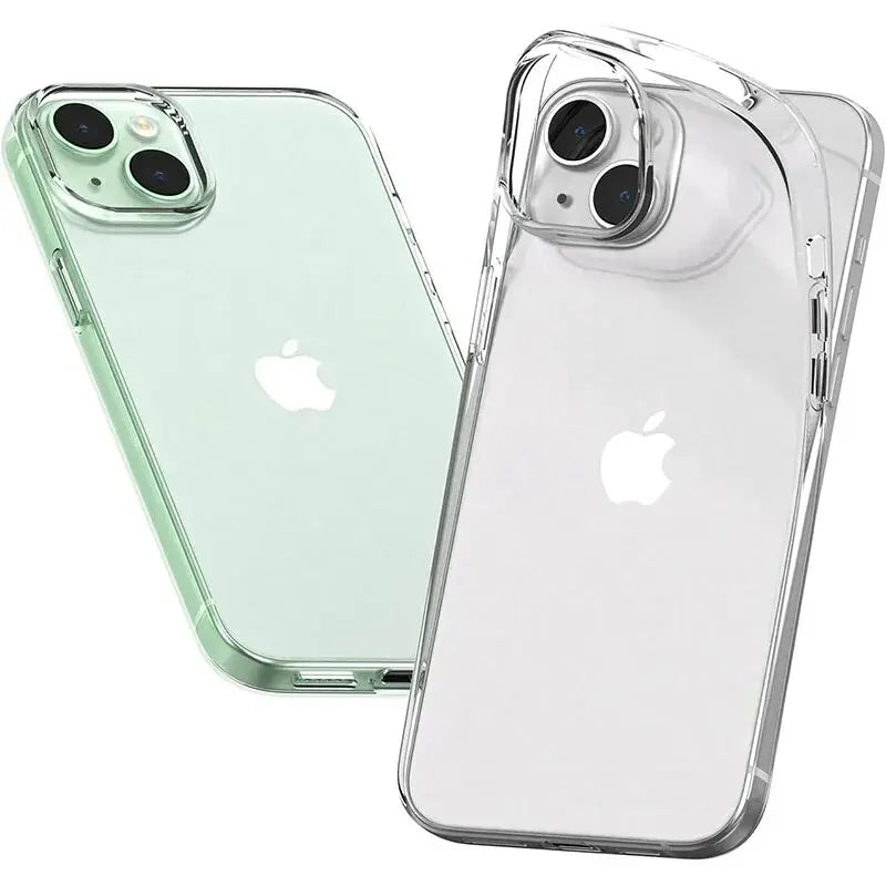 Clear Slim Silicone iPhone Case