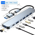 USB-C Hub Multi-Port Adapter with HDMI & RJ45