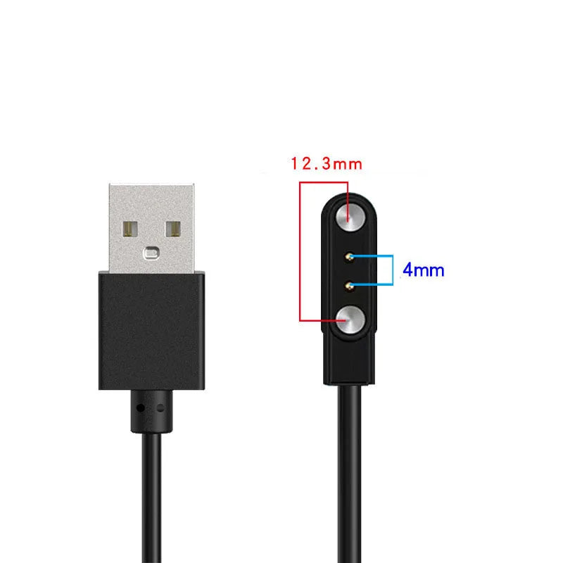Universal Smartwatch Magnetic Charging Cable