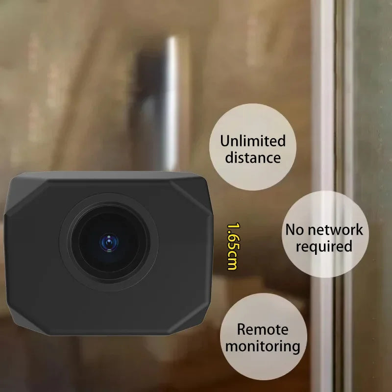 1080P Mini WiFi Security Camera with AP Hotspot & Remote Monitor