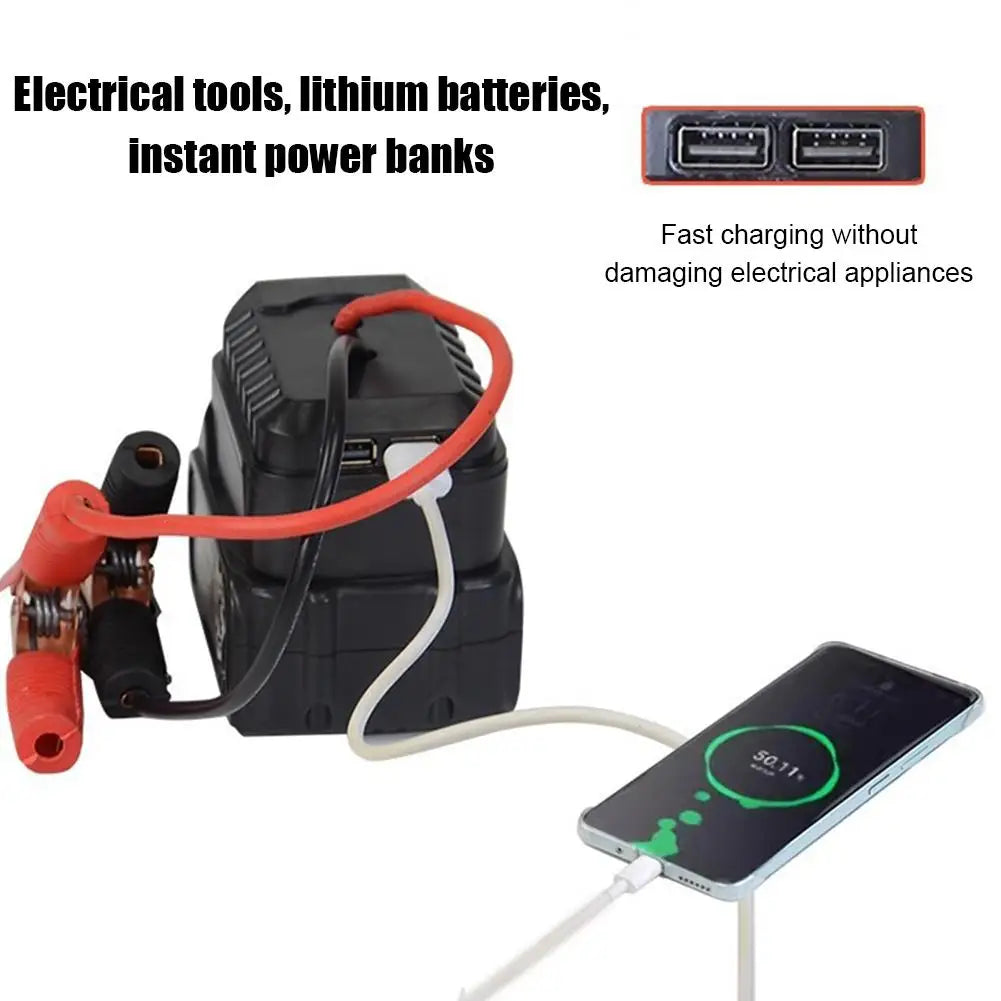 Makita Battery Jump Starter Adapter with USB