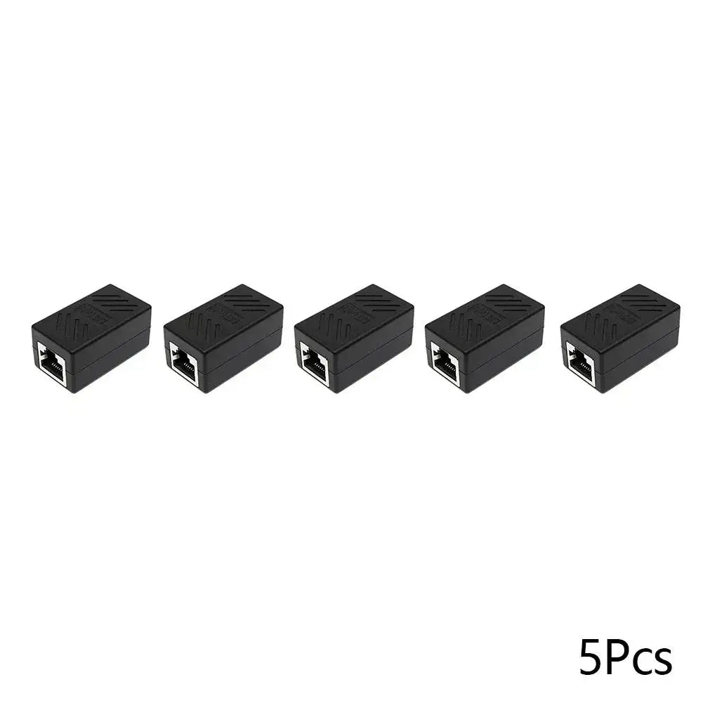 RJ45 Ethernet Cable Coupler — Cat5e/Cat6/Cat7, Female to Female
