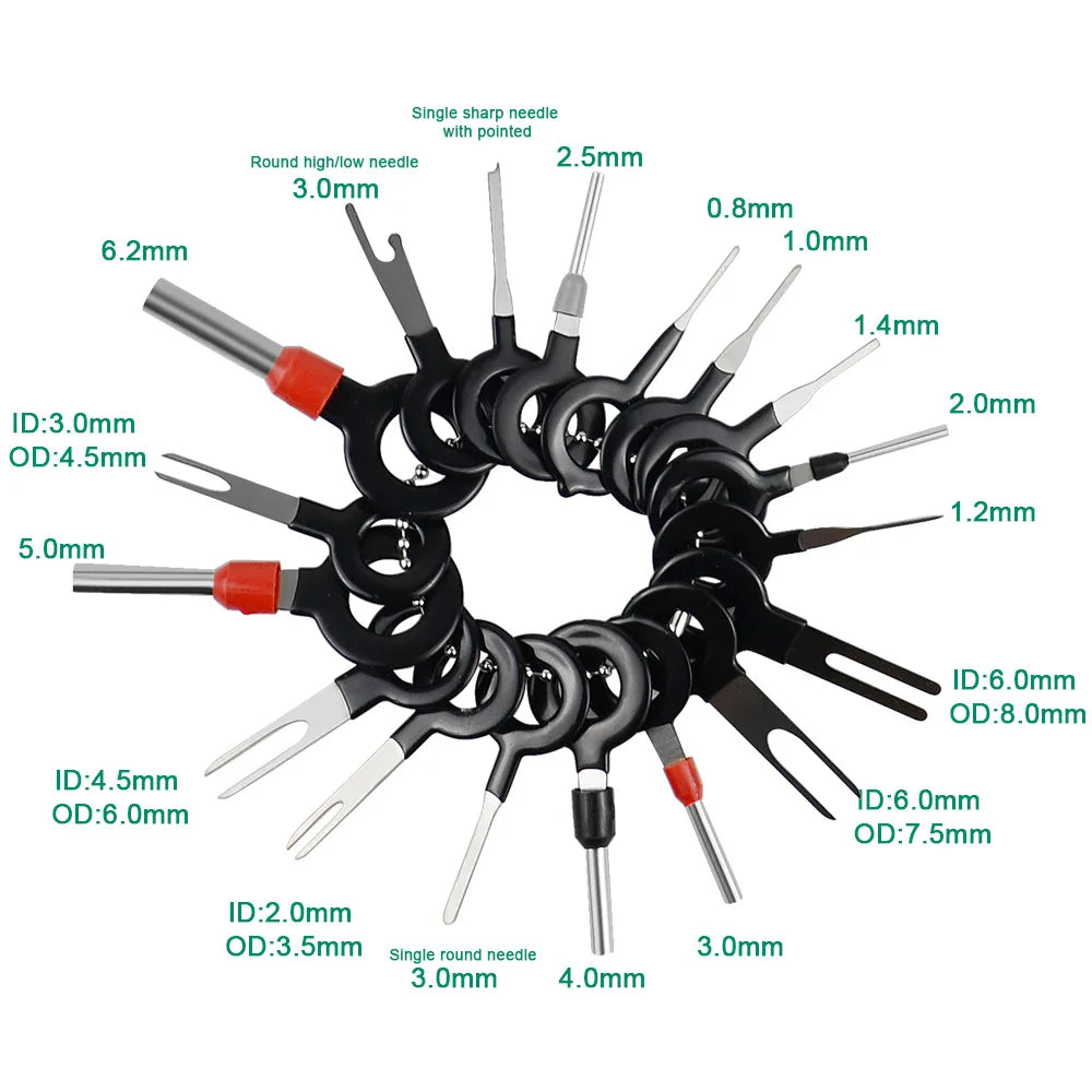 Car Terminal Removal Tool Kit 11/18/26 Piece