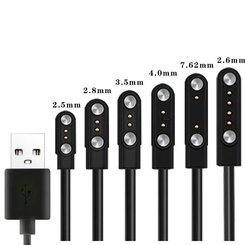 Universal Smartwatch Magnetic Charging Cable