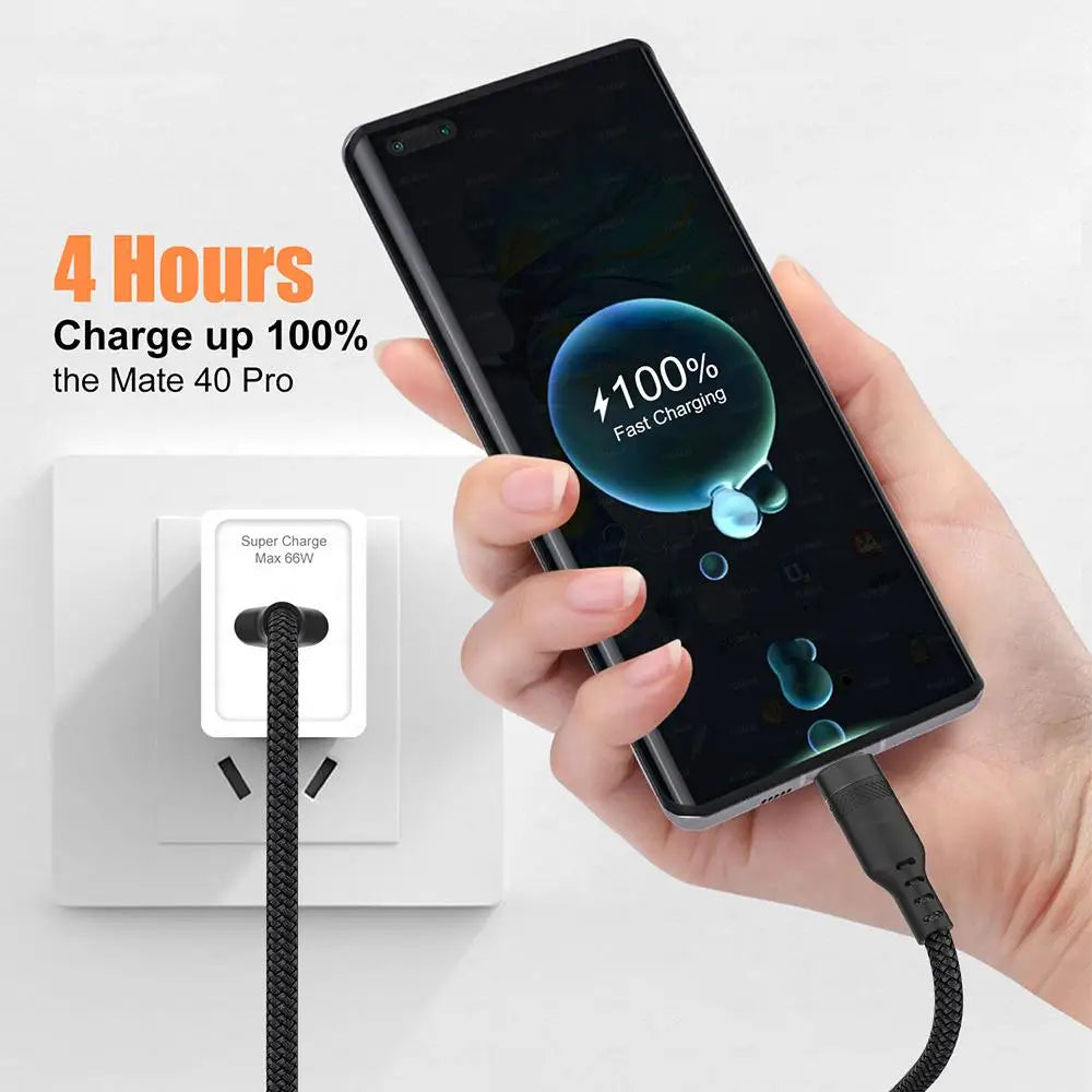 Extended Fast Charging USB-C Cable