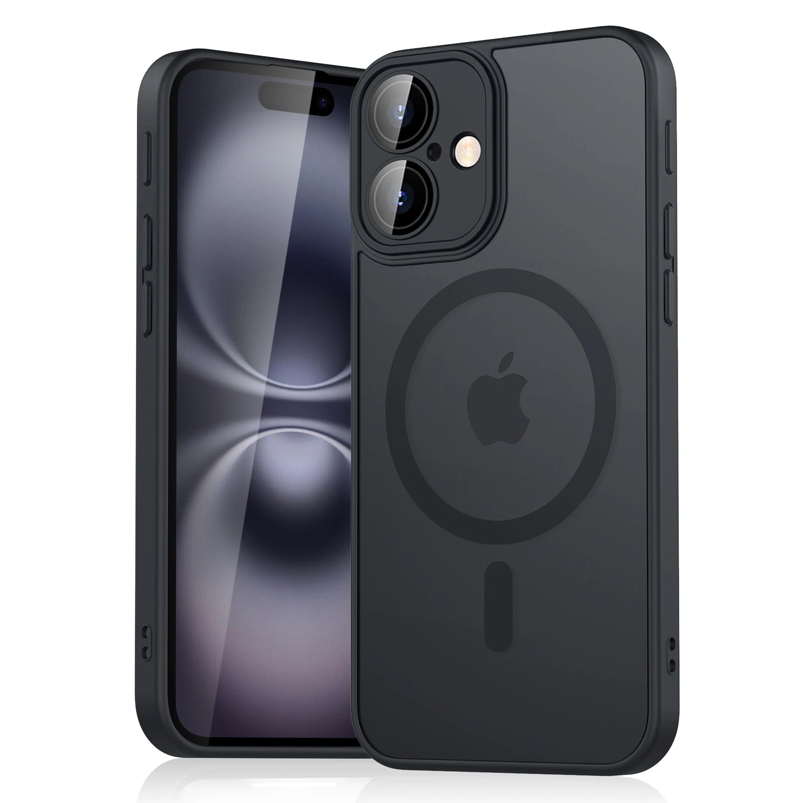 Magnetic Matte Shockproof iPhone Case with MagSafe