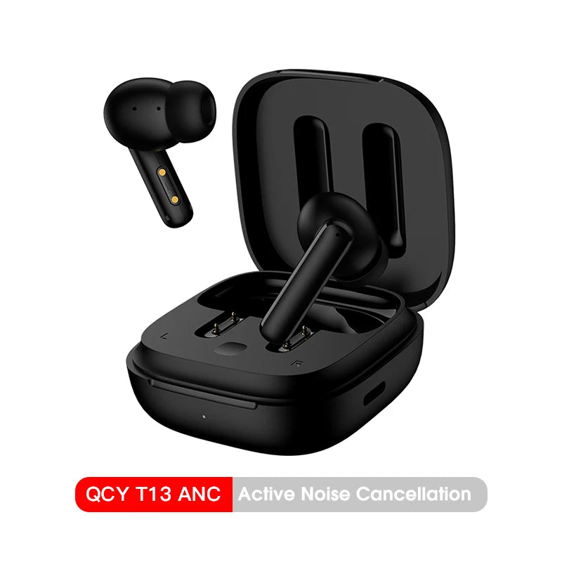 QCY T13 ANC Wireless Earbuds with 4-Mic Noise Cancellation
