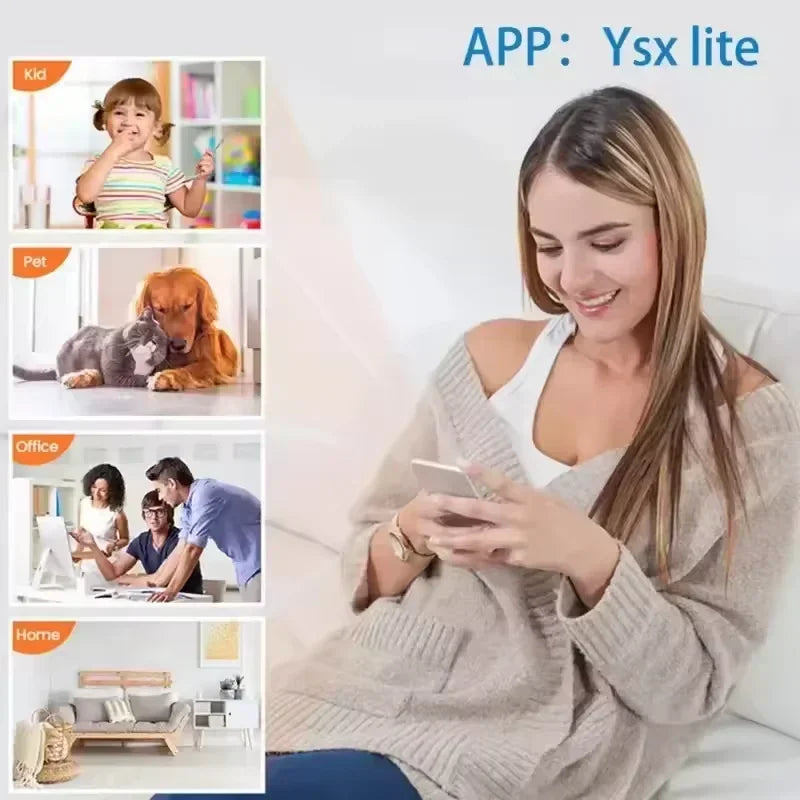 1080P HD Mini Smart Security Camera — Night Vision & Motion Detection