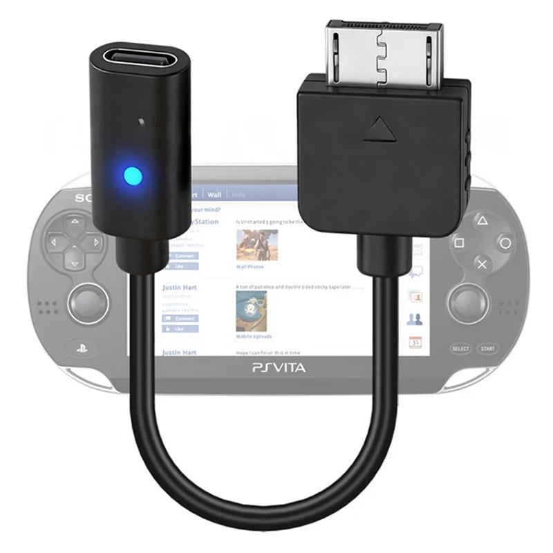 USB-C Charging Adapter Cable for PS Vita 1000