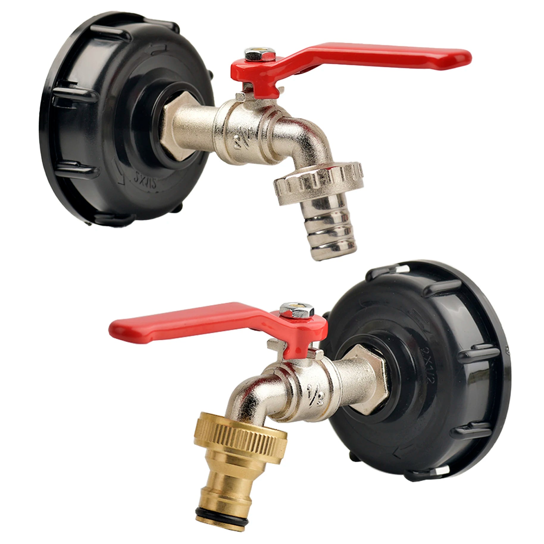 IBC Tank Tap Adapter S60x6 Thread to 16mm Quick Connect Valve Fitting