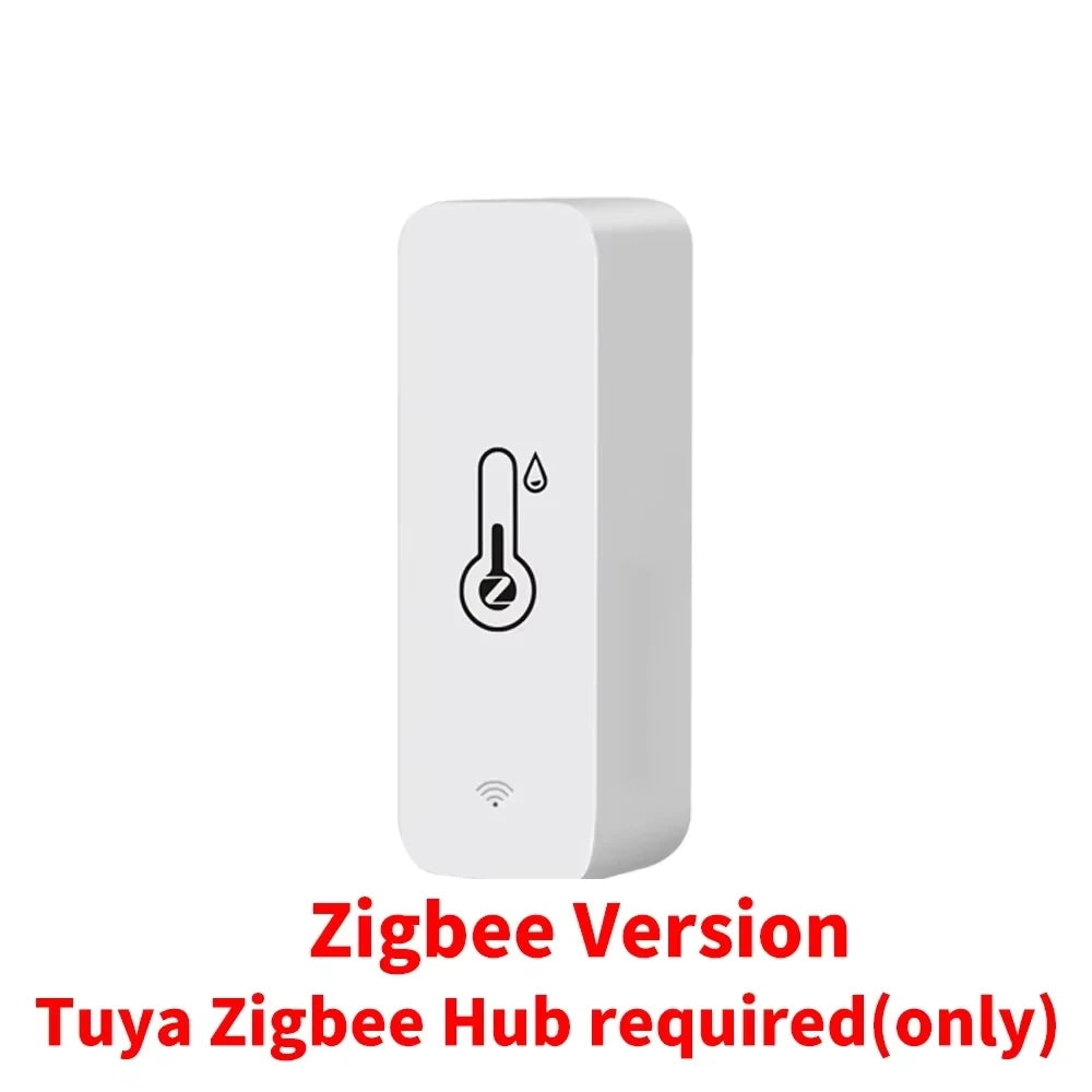 ZigBee 3.0 Smart Temperature & Humidity Sensor — Tuya & Alexa Compatible