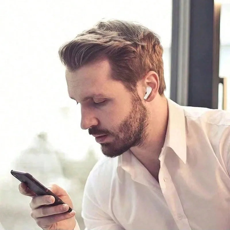 DAMORE Dual-Mic Wireless Earbuds — IPX5, 14mm Bass