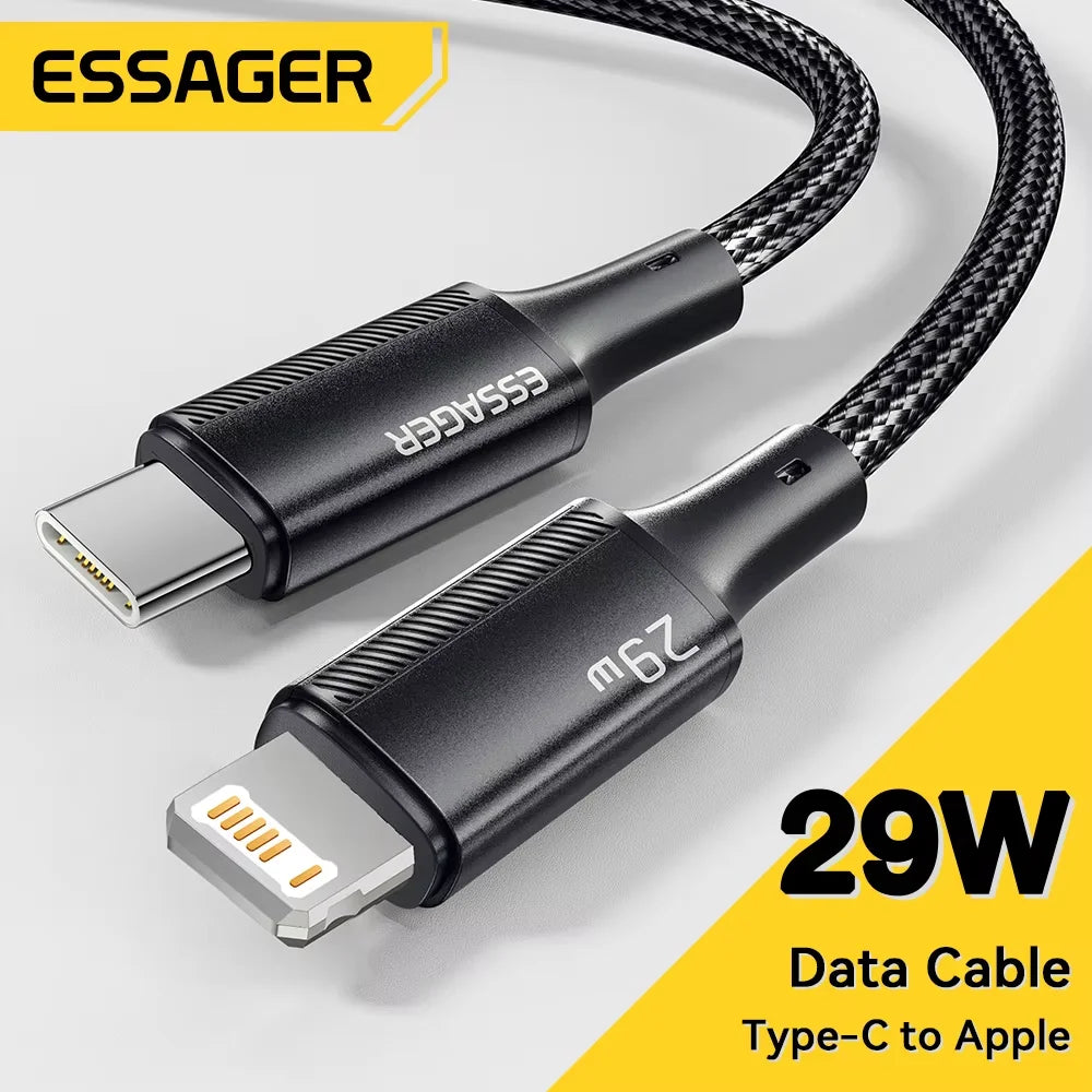 Essager USB-C to Lightning Fast Charging Cable
