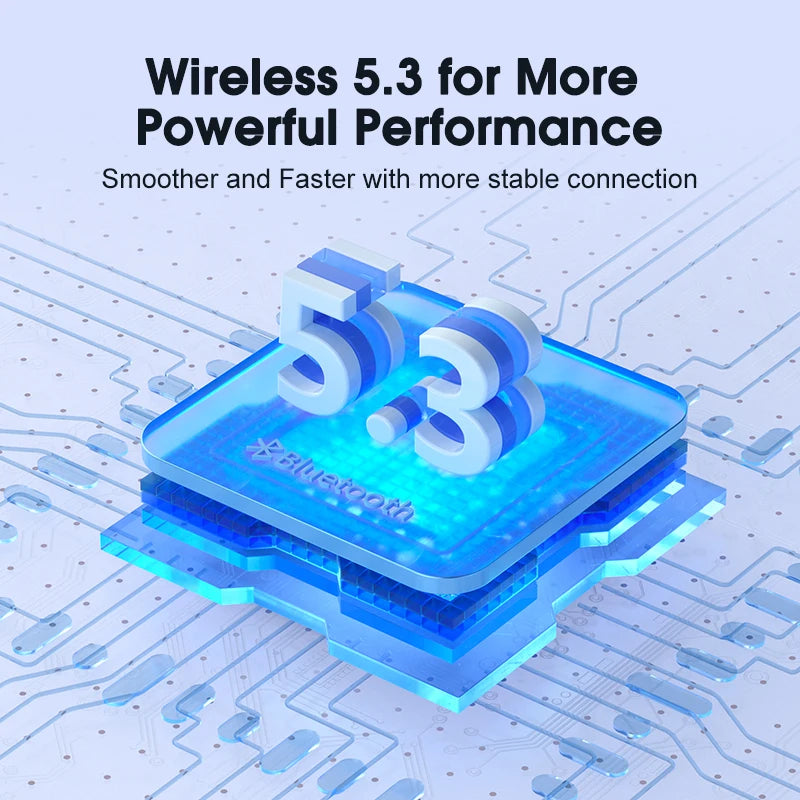 QCY T13 ANC Wireless Earbuds with 4-Mic Noise Cancellation