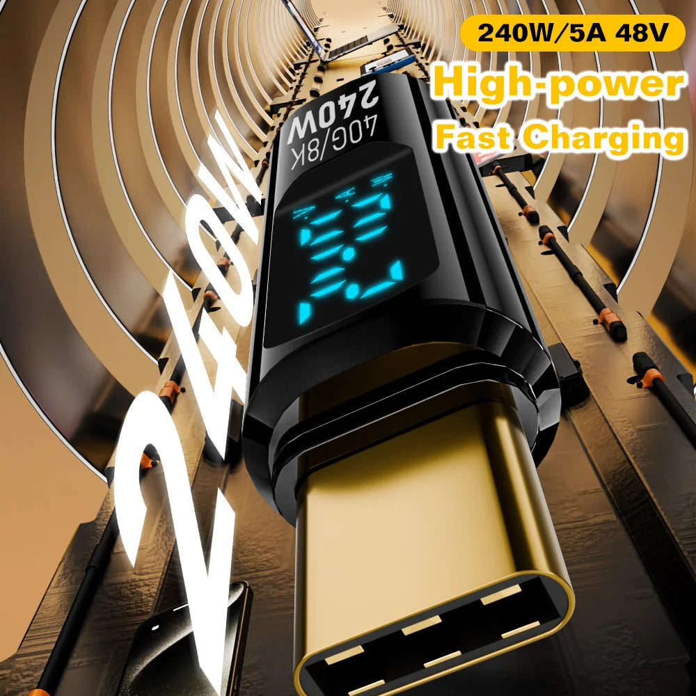 UGOURD USB4 40Gbps Type-C Adapter — 240W PD, 8K, Thunderbolt 3/4/5
