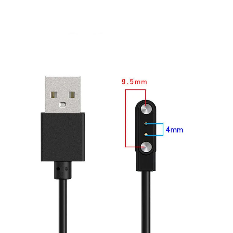 Universal Smartwatch Magnetic Charging Cable