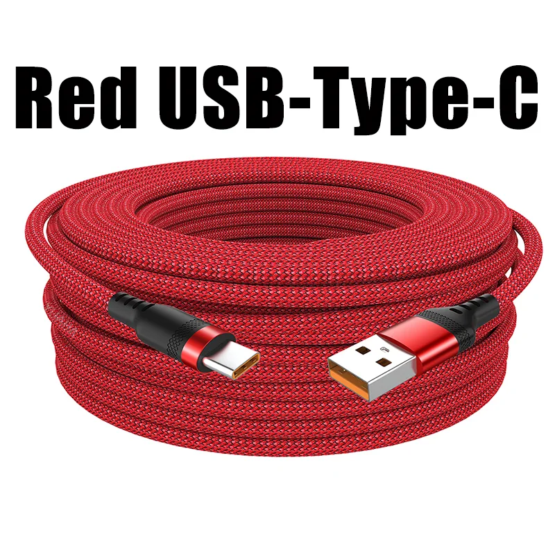Extended Fast Charging USB-C Cable