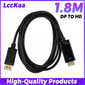 DisplayPort to HDMI Cable 4K - 1.8M DP to HDMI Adapter