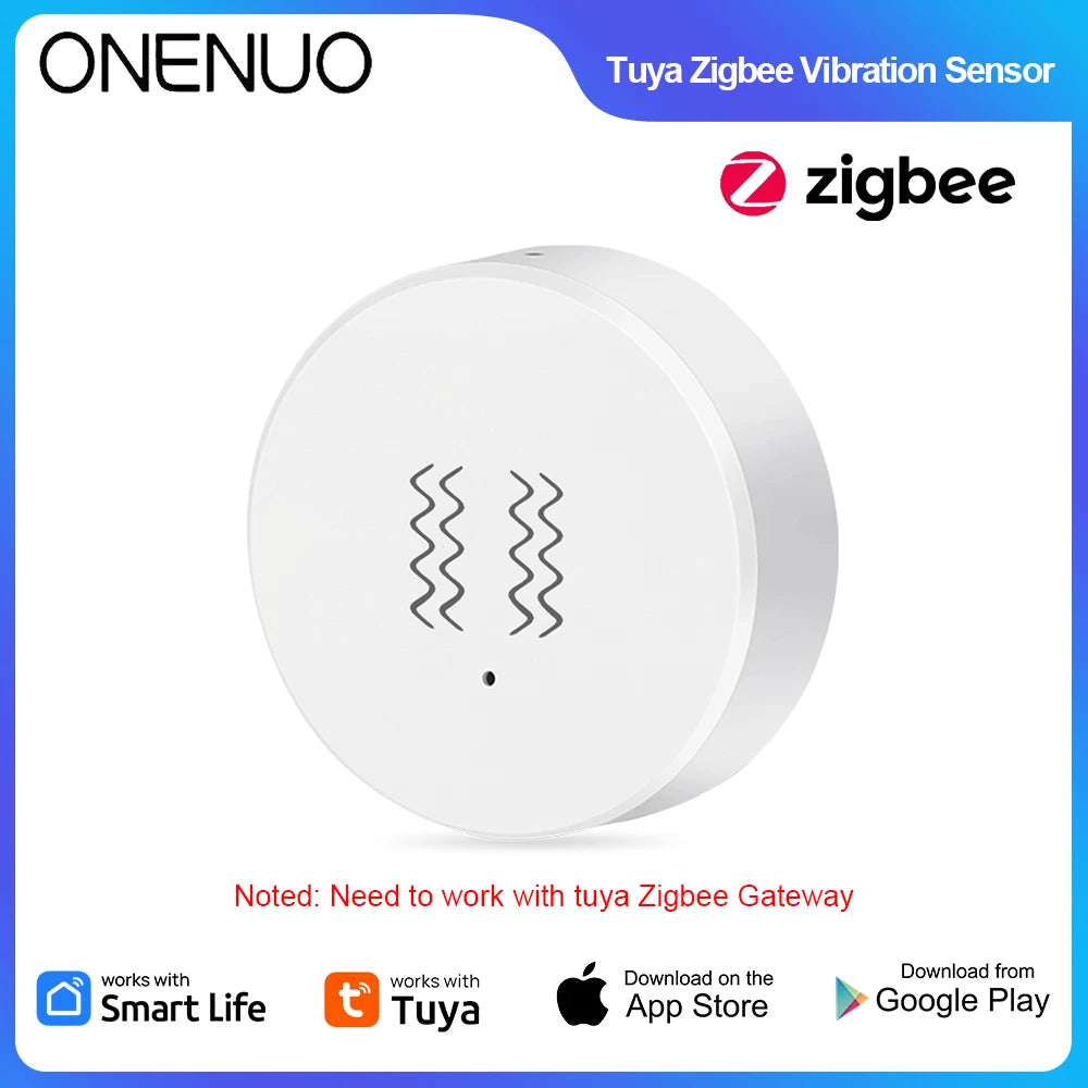 Tuya Smart Zigbee Vibration Detection Sensor