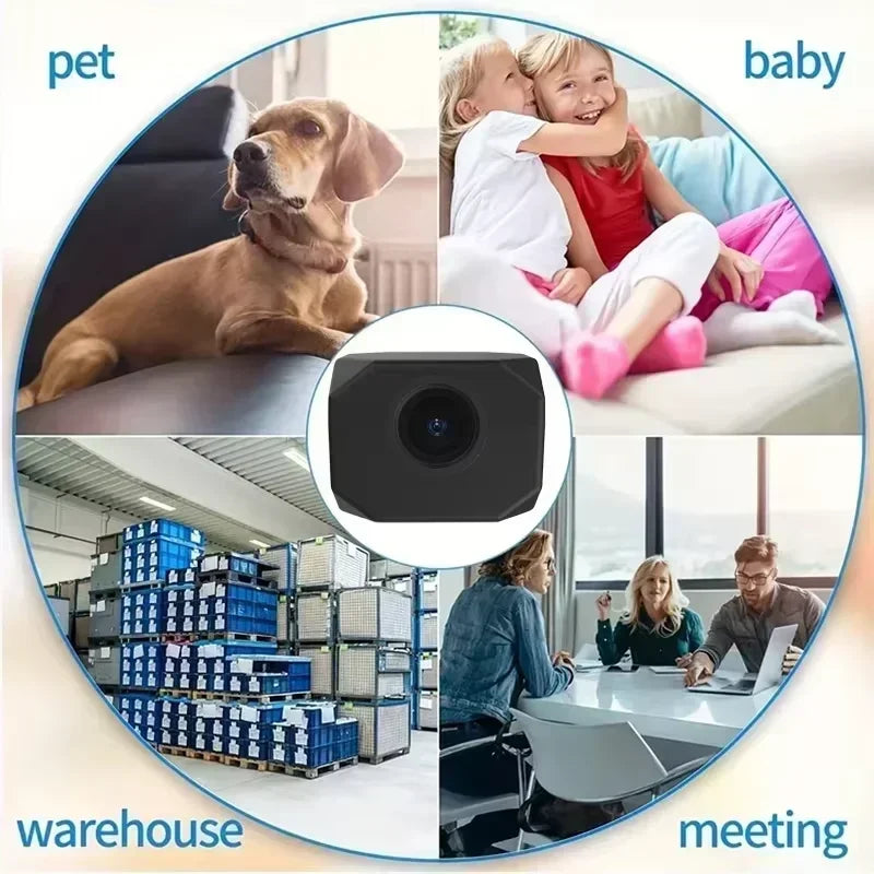 1080P Mini WiFi Security Camera with AP Hotspot & Remote Monitor