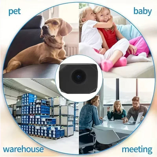 1080P Mini WiFi Security Camera with AP Hotspot & Remote Monitor