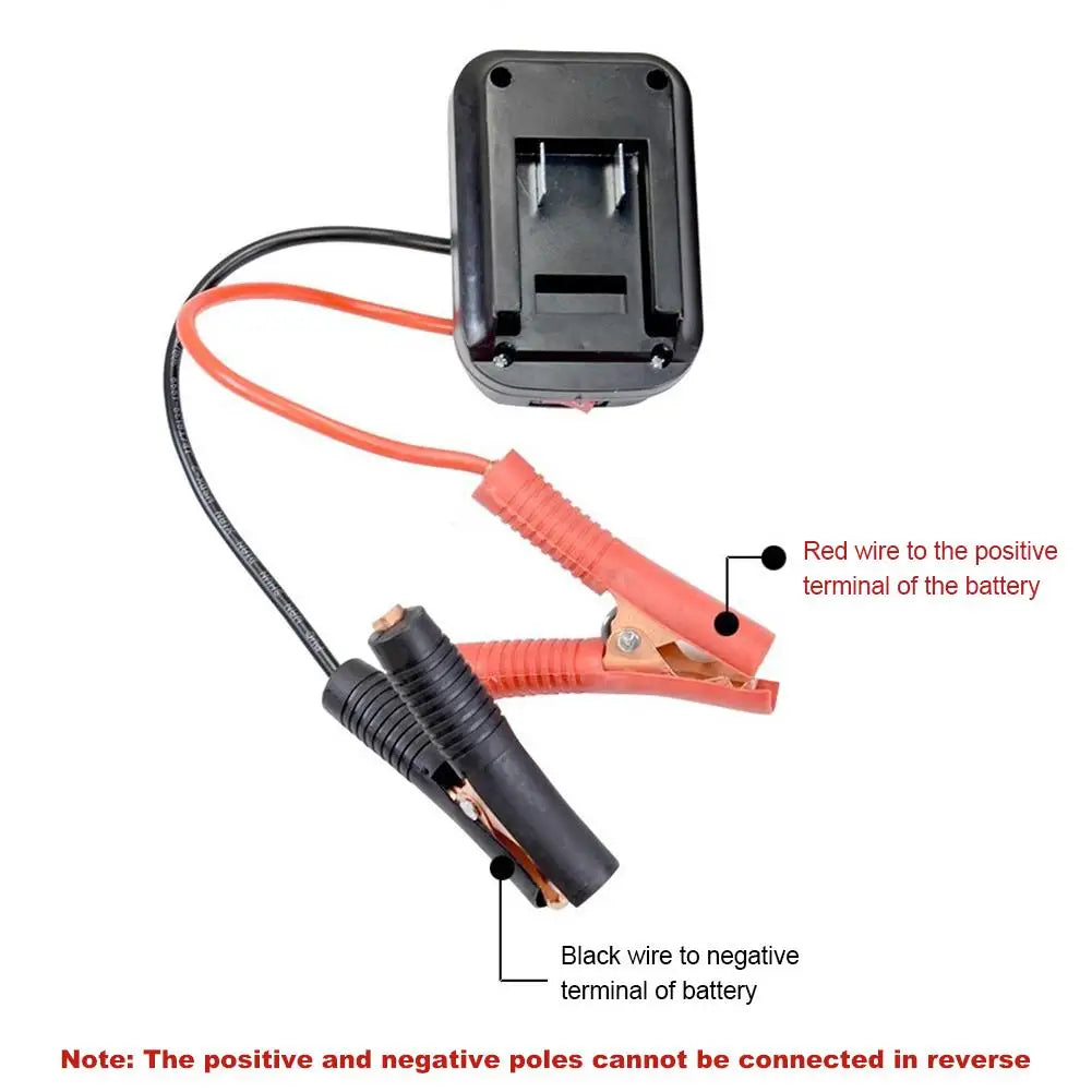 Makita Battery Jump Starter Adapter with USB