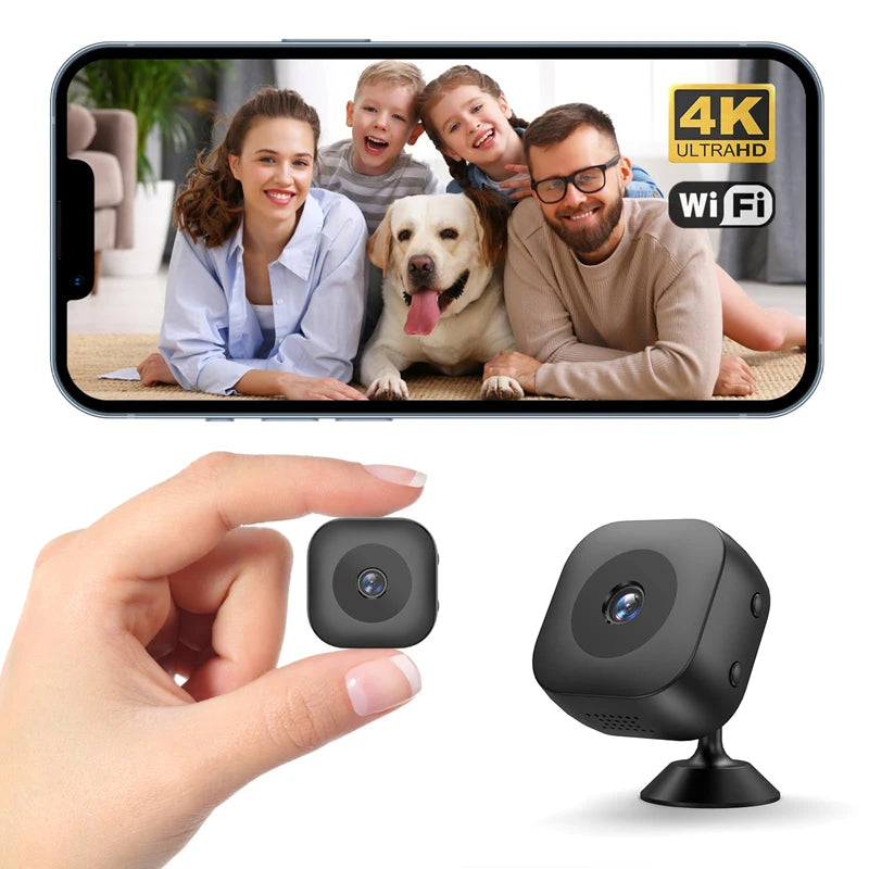 4K Smart Wireless Surveillance Camera — Indoor & Outdoor