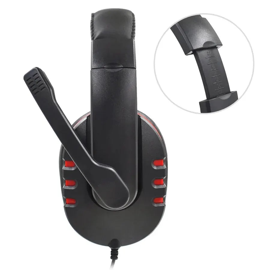3.5mm Wired Gaming Headset with Microphone