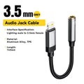 Essager Lightning & USB-C to 3.5mm Audio Adapter