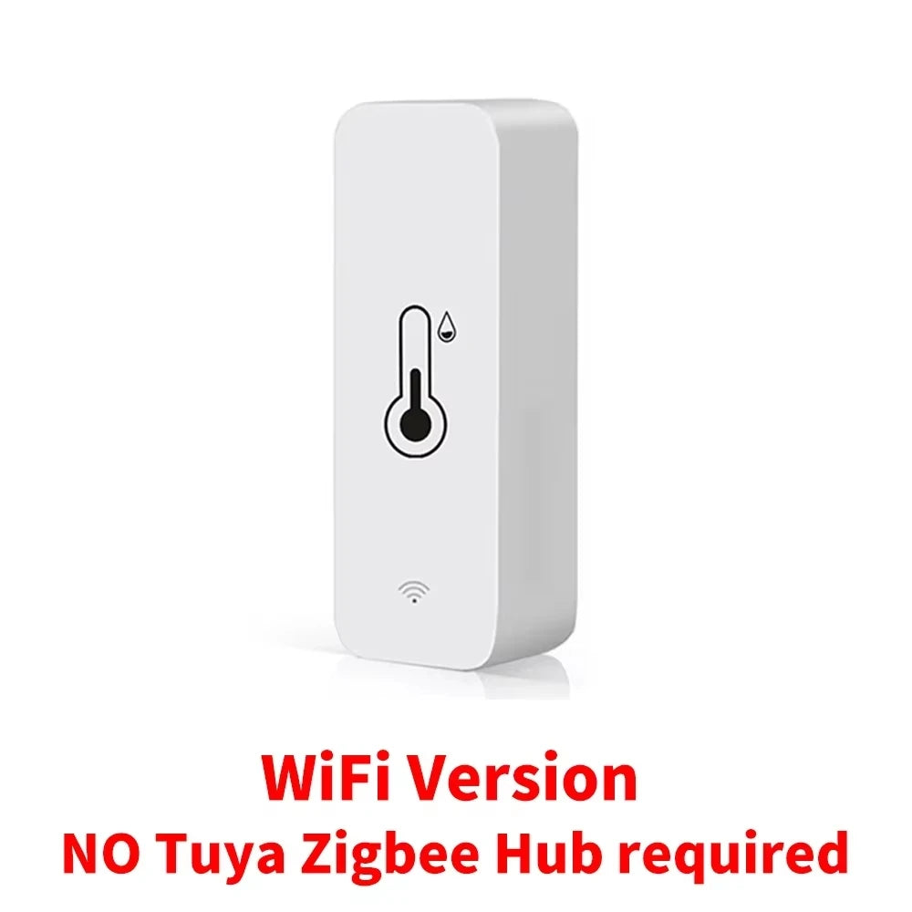 ZigBee 3.0 Smart Temperature & Humidity Sensor — Tuya & Alexa Compatible