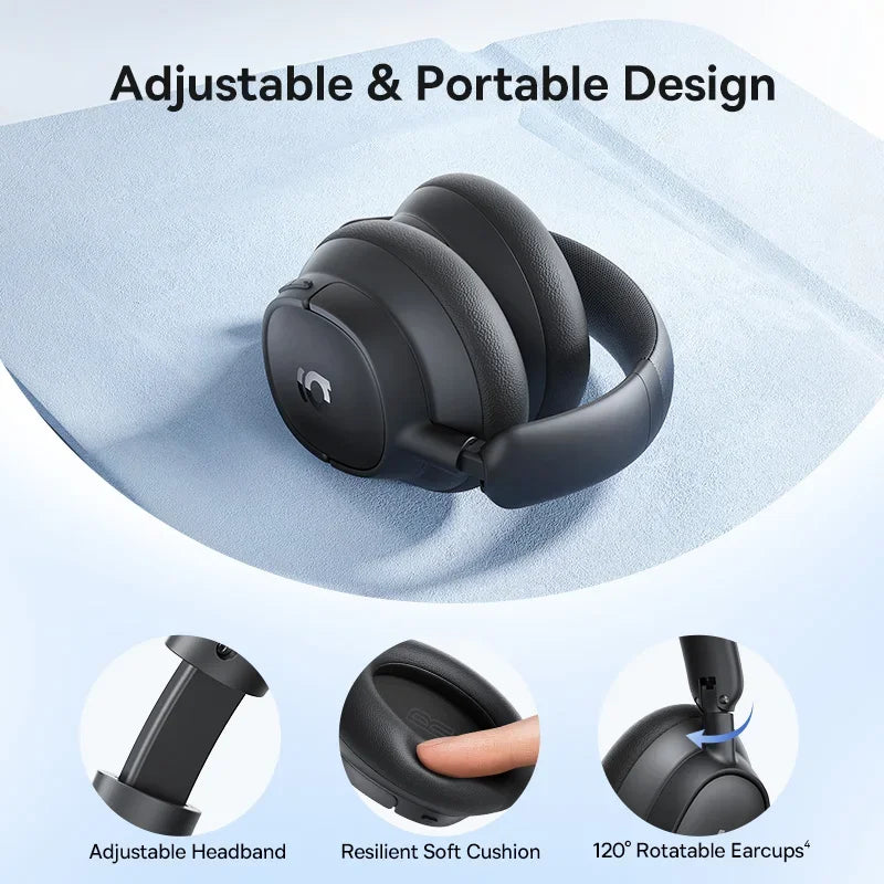 Baseus EH10 ANC Wireless Headphones — 80H, Bluetooth 6.0