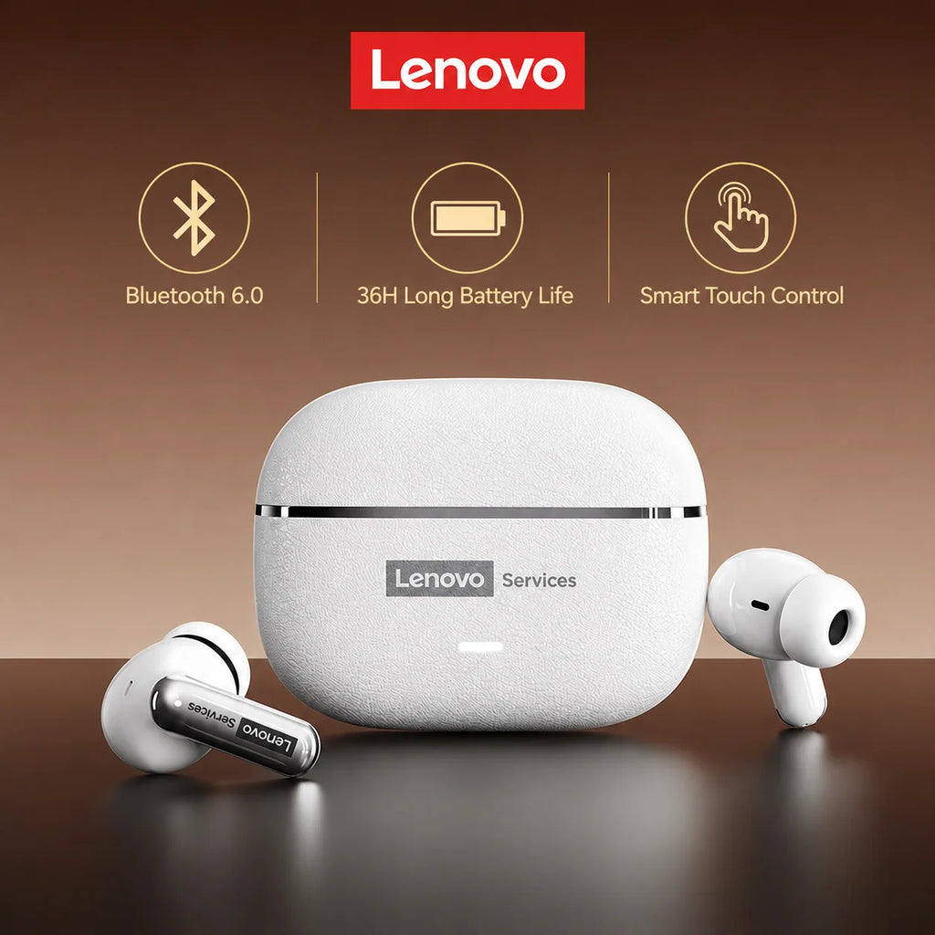 Lenovo LE208 Wireless Earphones with Charging Case
