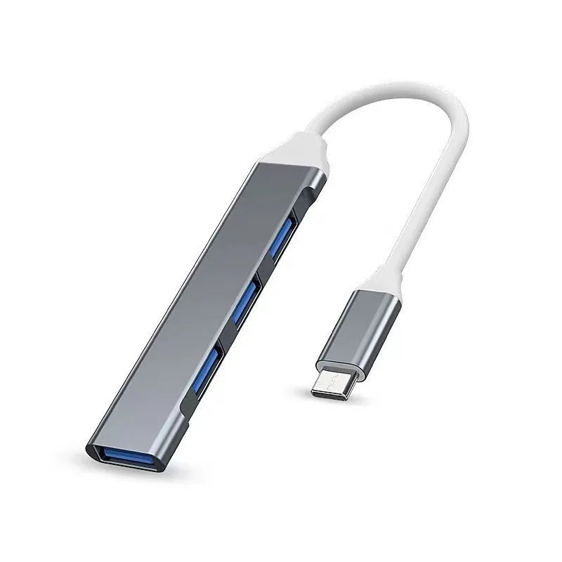 4-Port USB 3.0 Hub with High-Speed Data Transfer