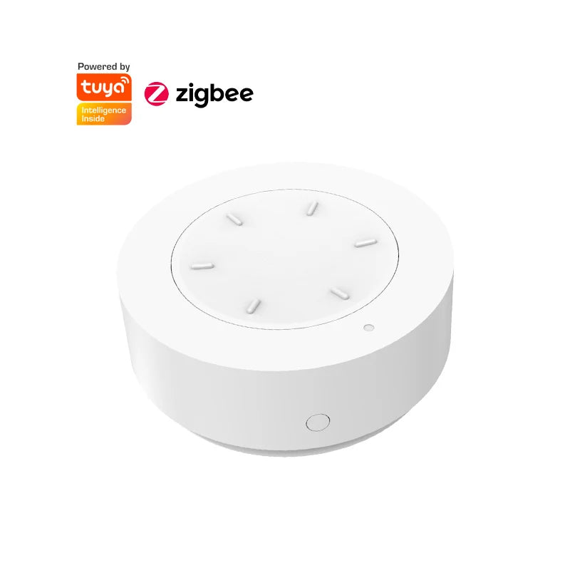 Tuya ZigBee Smart Knob Scene Switch — Lights, Curtains & More
