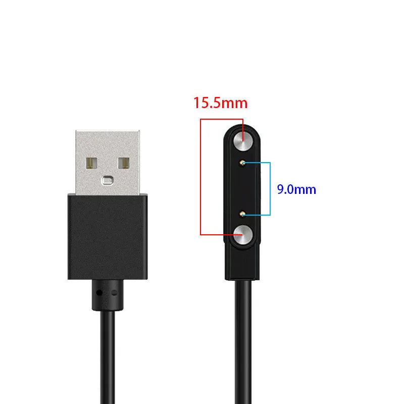 Universal Smartwatch Magnetic Charging Cable