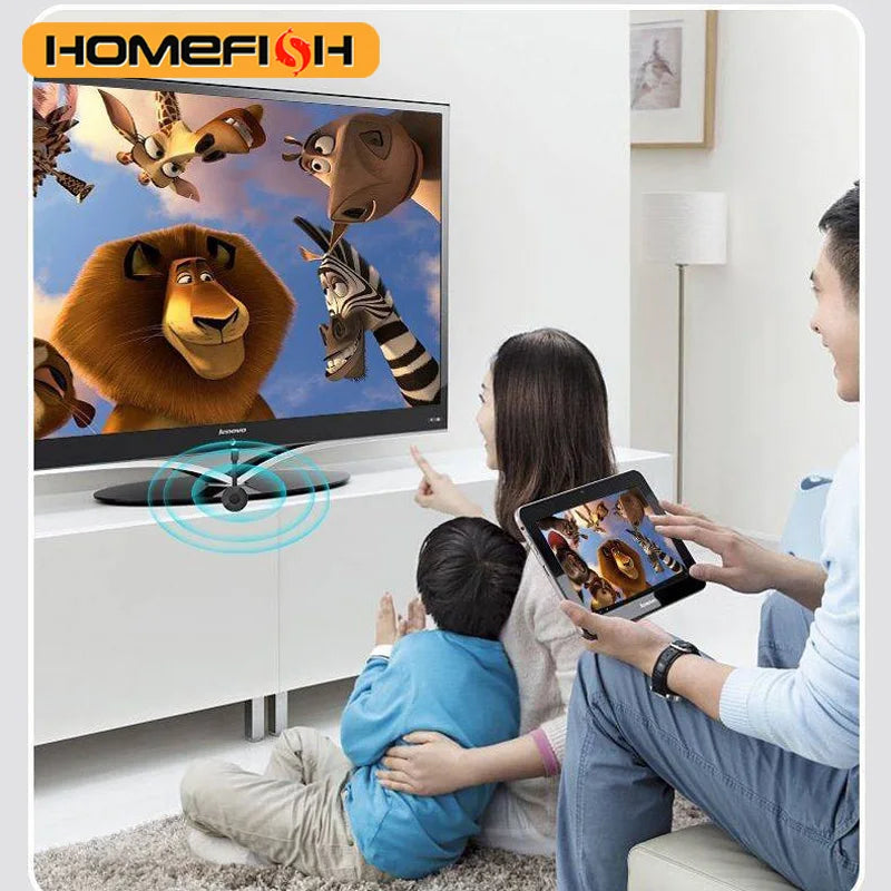 Wireless HD Screen Mirroring Adapter — 1080P WiFi for TV & Projector
